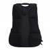 Рюкзак молодежный 41 х 26 х 15 см, эргономичная спинка, Merlin, чёрный
