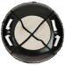 Санки-ватрушки, диаметр чехла 120 см, тент/тент, меховое сиденье, цвета микс