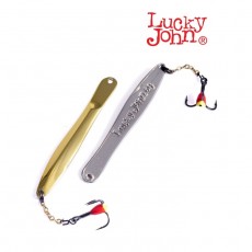 Блесна вертикальная зимняя Lucky John WALLE с цепочкой и крючком, 6 см, GS блистер