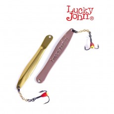 Блесна вертикальная зимняя Lucky John WALLE с цепочкой и крючком, 6 см, GC блистер