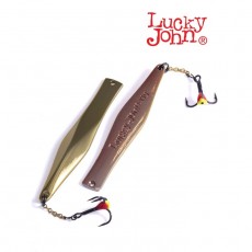 Блесна вертикальная зимняя Lucky John KALOMIES с цепочкой и крючком, 7.5 см, GC блистер