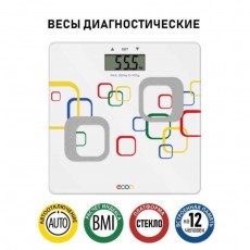Весы напольные Econ ECO-BS114F, электронные, стеклянные, до 180 кг