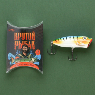 Поппер «Крутой рыбак», 12 гр, 6,5 см