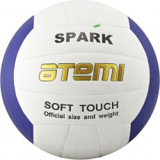 Мяч волейбольный Atemi SPARK, синтетическая кожа Microfiber, 18 панелей, клееный, окружность 65-67 см