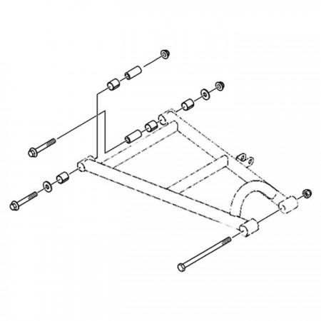 Втулки А-образного рычага, Arctic Cat, OEM 8040-486, 8040-546, 1603-895, 1603-616, 2603-305