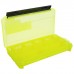 Коробка для приманок КДП-2, 23 х 11.5 х 3.5 см, желтая