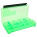 Коробка для приманок КДП-2, 23 х 11.5 х 3.5 см, зеленая