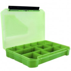Коробка для приманок, 270х175х40 мм, цвет зелёный