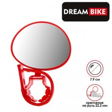 Зеркало для детского велосипеда, цвет красный