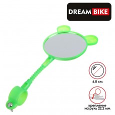 Зеркало заднего вида Dream Bike, цвет зелёный