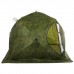 Палатка зимняя «СТЭК» КУБ 4-местная, трёхслойная, цвет камуфляж ДМ