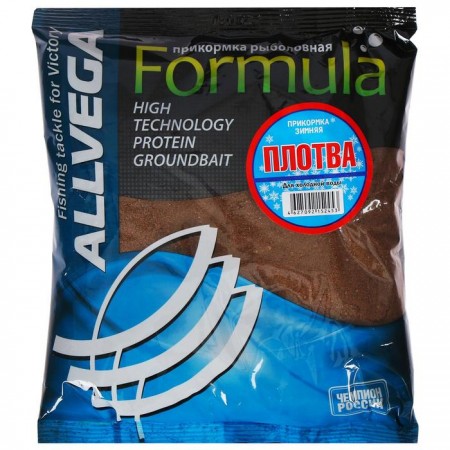 Прикормка зимняя ALLVEGA Formula Winter 500 г, ПЛОТВА