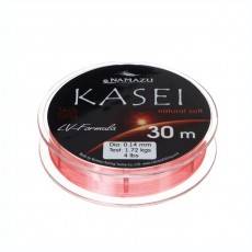 Леска Namazu Kasei, диаметр 0.14 мм, тест 1.72 кг, 30 м, красная