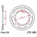 Звезда ведомая JT sprockets JTR1493-42, цепь 530, 42 зубья