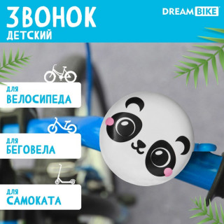 Звонок велосипедный Dream Bike «Панда»